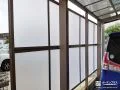 既存カーポートにサイドパネルを追加