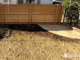 天然石と天然石を組合わせたお庭[施工後]