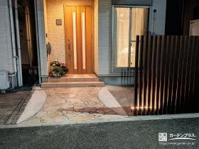 やわらかな光で包む、安心感をつくるアップライト[施工後]