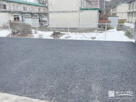 既存の駐車スペース拡張工事[施工後]