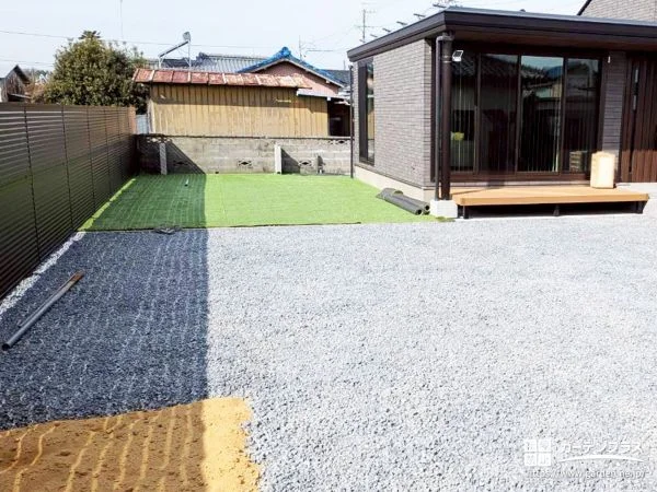 将来を見据えた、主庭の下地づくり
