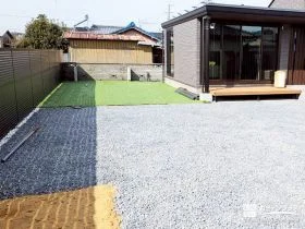 将来を見据えた、主庭の下地づくり[施工後]