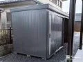 使いやすさを考えた、物置の配置と色選び