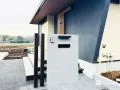 視線をコントロールして守るモダンな門周り