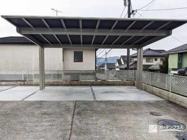 暮らしにゆとりを生む“駐車スペースの拡張