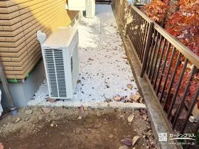 手間を減らす“犬走りの整備”[施工後]