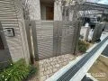 両開きで快適な門扉