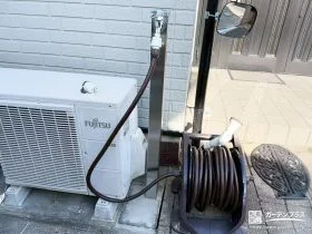 お庭仕事に便利にお使いいただける立水栓[施工後]