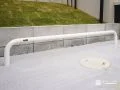 自転車のチェーンロックを引っかけられるポール