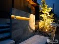 ニッチ部分に仕込んだラインライト