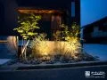 植栽のシャドーライティングも楽しめるアップライト