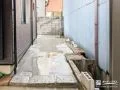 【施工後】土間コンクリートで舗装した園路