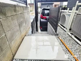 お庭への行き来がしやすくなるもう1つの動線[施工後]