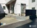 常緑ヤマボウシが美しく映えるシンプルモダンな新築外構工事