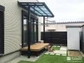 ワンちゃんがのびのび過ごせる人工芝敷きのお庭リフォーム工事