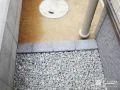 異なる仕上げ材同士を仕切るためのレンガ目地