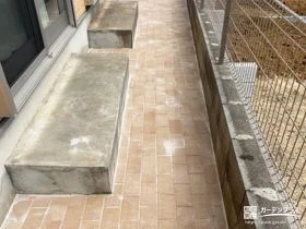 雑草対策と歩きやすさを両立したインターロッキング舗装工事