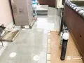 土間コンクリート舗装で、雑草が生えにくい勝手口まわりへ