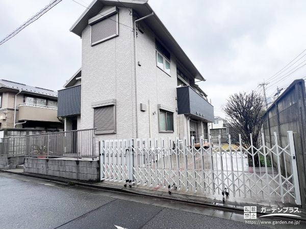 No.29308 敷地を安全に守るカーゲートと境界フェンスを設置した工事[施工後]