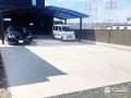 3台用カーポートとウッドデッキで暮らしやすい新築外構