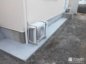 お住まいまわりを清潔に保つ犬走りのコンクリート打設工事