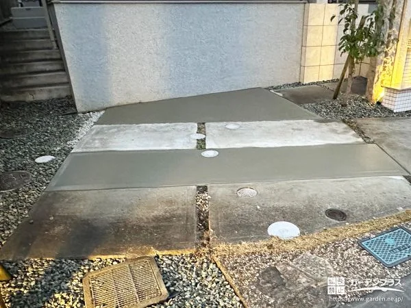 土間コンクリートでより使いやすく整えた駐車スペース工事