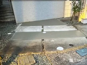土間コンクリートでより使いやすく整えた駐車スペース工事