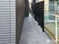 目隠しフェンス設置で玄関への視線をカット