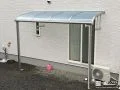 雨の日も家事ができるテラスつきのお庭