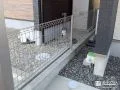 圧迫感を感じさせない敷地境界