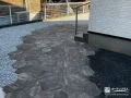 毎日の動線を上質に整えたインターロッキングアプローチ