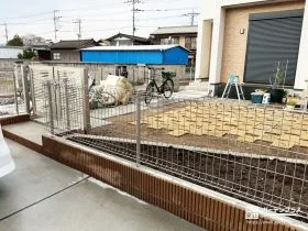 メッシュフェンスでつくる、見通しと安心感を両立した境界デザイン[施工後]