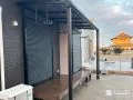 テラス屋根と広々デッキの設置で快適に過ごせるお庭づくり工事