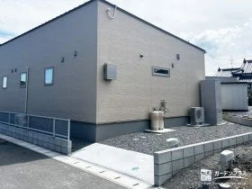 砂利敷きで整えたお庭[施工後]
