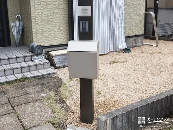 玄関前の機能性と駐車スペースの使いやすさを向上させた工事