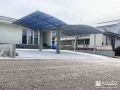 熱線対策を施した屋根で夏場も快適な駐車スペースづくり工事