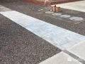 コンクリート平板を並べ玄関まで美しく導くアプローチ工事
