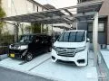 お車と自転車を雨から守るカーポートとサイクルポート工事