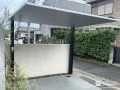 ノイズレスデザインの屋根で大切な自転車を守る駐輪スペース工事