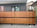 人工芝のお庭でワンちゃんの足腰を守ったドッグランづくり工事