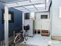 愛犬も自転車も使いやすく。動線をまとめたエントランス空間
