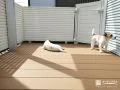 小型犬でも安心して過ごせるドッグランへのリフォーム工事