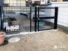 お庭への出入りを制限して安心感をプラス[施工後]