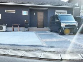 必要な場所に予算をかけるおしゃれなセミクローズ外構