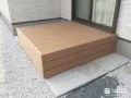 お庭とリビングのつながりを快適にするウッドデッキ設置工事
