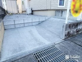 段差を解消して毎日使いやすいスロープ動線