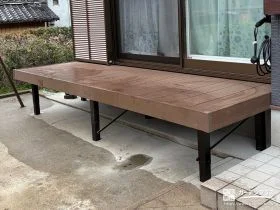 人工木のウッドデッキ[施工後]