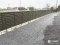 広い敷地を守る目隠しフェンス
