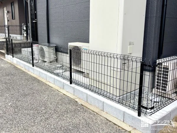 開放感のある敷地境界