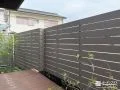 お庭での時間を快適にするナチュラルな目隠しフェンス設置工事